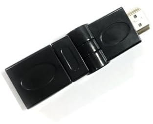 Blendend Adaptador HDMI Macho a Hembra, Negro, para conectar Dispositivos con Salida HDMI a monitores o televisores.