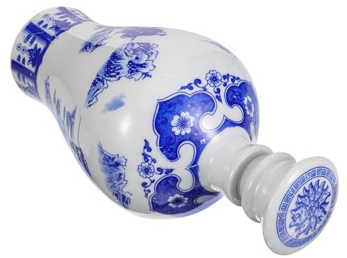 Botella De Porcelana Blanca Estilo Vintage Jarra De Vino De Cerámica China Para Cerveza Whisky Dispensador De Bebidas Hotel Restaurante Y Bar.