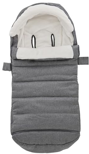 Bunting Bag for UPPAbaby Vista, V2, V3, Cruz, V2, V3 RumbleSeat, V2, V3 Ridge, Minu Strollers, Warm and Ultra-Plush Waterproof Stroller Footmuff, Extendable Winter Stroller Cover, Sleeping Bag
