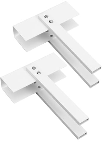 POPETPOP Lot de 2 Verrous pour Portes Pliantes Double Face en Acier Inoxydable Verrou Réglable Portable pour Sécurité Garçon et Filles Compatible Portes D’Armoire et Placard Pliant