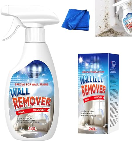 Nyheter – snabb acting anti-väggrengörings-spray – mycket effektiv väggborttagningsmedel för målade väggar, trä, kakel, badrum, kök och mer (1 st)