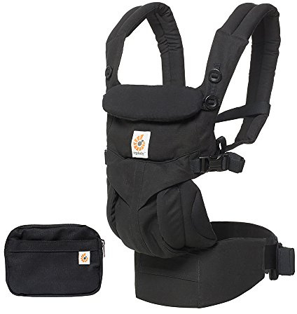Ergobaby Babytrage für Neugeborene, Kollektion Omni 4-Positionen Baby-Tragetasche und Kindertrage, 3.2 bis 20kg