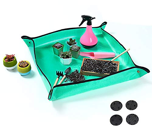 YAVO-EU Tapis de Jardinage Bâches en Tissu(1x1m) Protège-Genoux de Jardin, résistant à l'eau Bâche De Paillage pour intérieur et extérieur