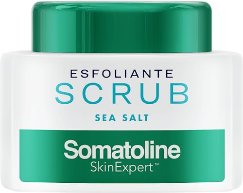 Somatoline SkinExpert, Scrub Sea Salt, Trattamento Corpo Esfoliante Rigenerante, con Sale Integrale 350gr