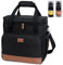 BAGSPRITE Coffee Maker Travel Bag Compatible with Keurig K-Mini or K-Mini Plus, Single Serve Coffee Brewer Carrying Case with Multiple Pockets for K-Cup Pods, Storage Bag with Shoulder Strap, Grey,