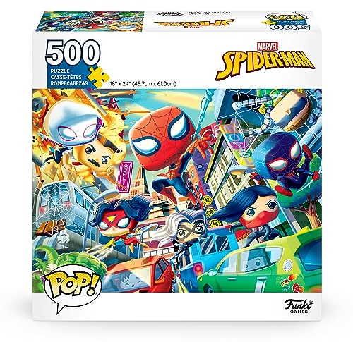 Pop! Puzzles Marvel Spider-Man - 500 pieces - 45.7cm x 61 cm - English