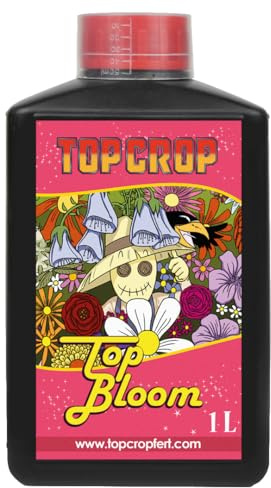 Top Crop Top Bloom 1 L – Fertilizante Mineral para Floración – Favorece el Desarrollo de Flores Grandes y Saludables – Uso en Jardinería Orgánica