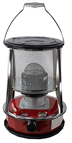BomDog Calentador de Queroseno de 6L para Interiores, Calentador No Eléctrico, Calentador de Queroseno para Estufas, Calentador de Aceite Deo Inoxidable Portátil Y Ligero para Camping