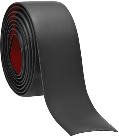 PATIKIL Tira de Transición de Suelo Autoadhesivo PVC 2m x4cm Negro