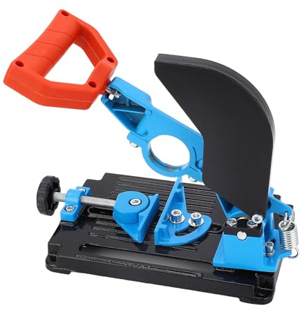 Vikye Soporte de Molino de ángulo con Cubierta Protectora Player de Sujeción de Procesos de Precisión para Sierra de Mesa de Perforación Eléctrica con