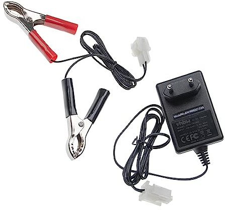 vhbw Adaptateur secteur universel pour diverses batteries de tondeuses à gazon, robots tondeur compatible avec Honda, Briggs Stratton, Viking