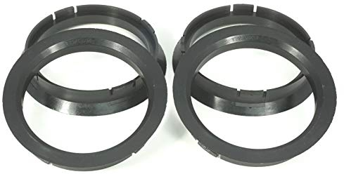 4x Zentrierringe 72,5 x 63,4/72 5 auf 63 4 Schwarz kompatibel mit Borbet