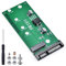 ELUTENG NGFF - Adattatore convertitore M.2 a SATA M.2 NGFF a 22 pin SATA III Card Based Key B/B + M 2280 2260 2242 2230 mm SSD Super Speed 6Gbps per laptop desktop