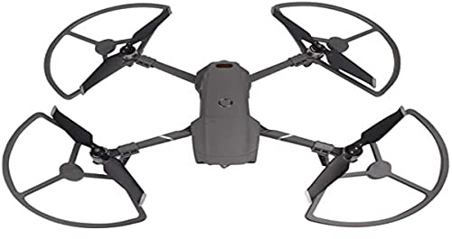 DJI DR1 - Propeller für Mavic 2 Pro & Mavic 2 Zoom-Drohnen, geräuscharm, Schnellauslöser, klappbar, aerodynamisches Design, minimale Geräuschentwicklung, hohe Leistung,1 Komplettset - Schwarz & Silber