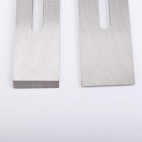 TopHomer Coltello per pialla manuale in acciaio, lama di ricambio, attrezzo versatile per la lavorazione del legno per tagliare, lucidare, sbavare