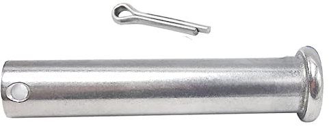 MBHHU Dowel Pin,Flat Head Cylindrical Pins Position Hole Dowel Matching Cotter Metric Flange Machine Fastener Stainless Steel(M20 x 50mm)