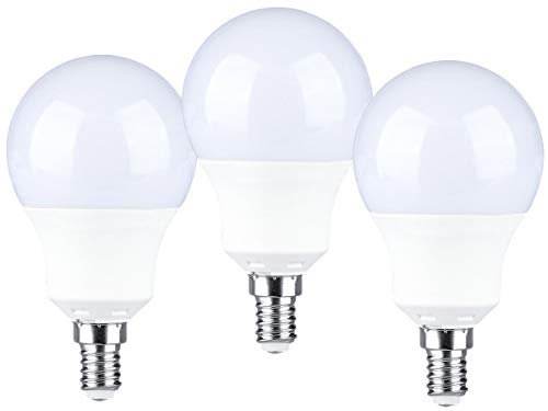 3 Pezzi Lampada Led E14 9W 806 Lumen 220V Forma Goccia Bulbo A60, Bianco Freddo 6400K