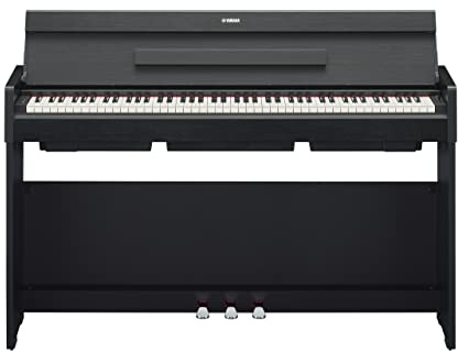Yamaha ARIUS YDP-S35 Digital Piano - Modern and Stylish Home Piano for Hobbyists, Authentic Acoustic Piano Playability, in Black