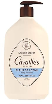 Rogé Cavaillès Gel Bagno Doccia Pelle Sensibile Fiore di Cotone 1 L