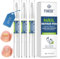 3 Piezas Bolígrafo Cuidado Uñas, Nail Care Pen, Endurecedor Uñas para Hombres y Mujeres, Cuidado de Las Uñas de Los Pies, Eparación de Las Uñas Dañadas y Las Uñas Envejecidas