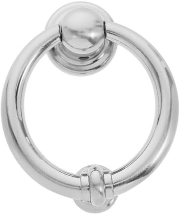 Tofficu Llamador de Puerta Único de Aleación de Zinc para Seguridad Puertas Diseño Moderno y Decorativo para Oficinas