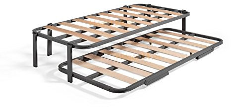 HOGAR24 ES - Cama Nido METÁLICA90X180 Reforzada 6 Patas