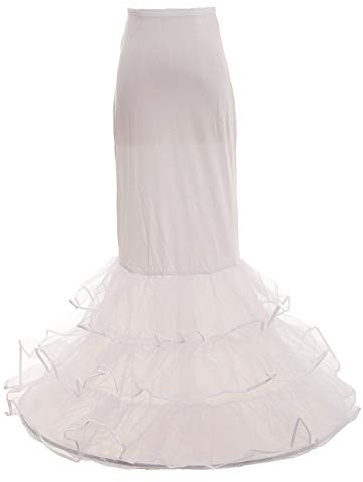 GRACEART Vestido de novia con falda de aro para mujer, blanco, Altoa única