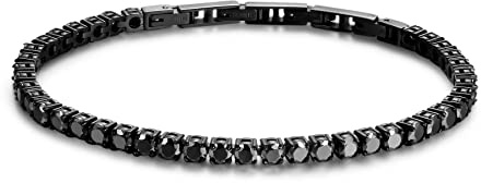 Brosway Bracciale Uomo, Bracciale Tennis in Acciaio | Collezione Avantgarde - BVD12