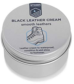 Storm schwarze Schuhcreme | Inhalt: 100 ml | pflegt und imprägniert Leder | Schuhpflege | Lederpflege | Made in UK