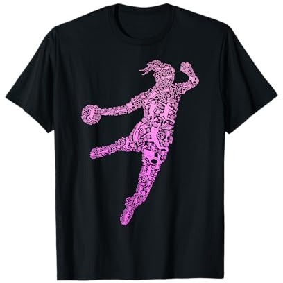 Handball Fille Femme Enfant T-Shirt