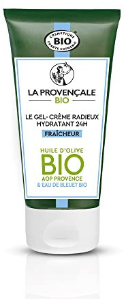 La Provençale - La Crème Radieuse Hydratante Fraîcheur,Soin Visage Certifié Bio, Huile d’Olive Bio AOC Provence, Peaux Normales à Mixtes - 50ml