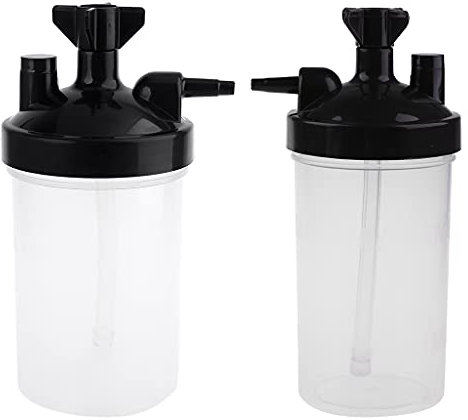 NOPOXA Humidifying Cup Humidifier Water Bottle for Oxygen Regulator High Flows Oxygen Bubbler Bottle for Oxygen Concentrators