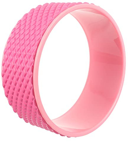 NAMOARLY Yoga-Rad Für Training Und Fitness Mit Rutschfester Oberfläche Leicht Und Tragbar Aus Hochwertigen Abs Und Eva-Materialien Für Nacken Und Schulterübungen Sowie Brust Und