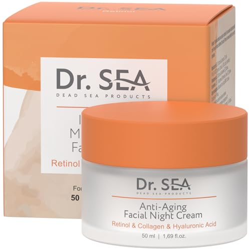 DR. SEA - Anti-Age Nattkräm Retinol & Kollagen - 50 ml | Anti-Age Nattkräm Retinol & Kollagen: vårdar under natten och hjälper huden att behålla smidighet.