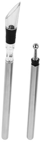 OKUMEYR Enfriador De Vino, Enfriador De Botellas De Vino De Acero Inoxidable, Congelador con Aireador Y Vertedor para Enfriar, Verter Y Airear Vino
