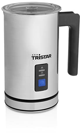 Tristar MK-2276 Montalatte, 500 W, Acciaio Inox, Argento