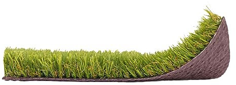 Cesped Artificial Profesional CEBÚ 20mm rollo 1x5metros alta densidad y gran realismo | Fibras con 4 tonos de colores | Fácil instalación, gran capacidad de drenaje