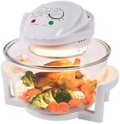 Halogenugn, Halogen Air Fryer, Hälsosam Halogen För Bakning, Stekning Och Grillning, Laga Smakrik Mat Utan Olja