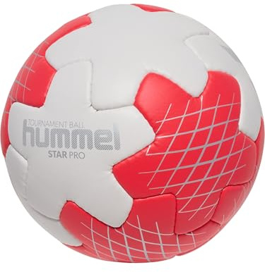 hummel, hmlSTAR PRO Handball, Off White/RED/Silver, 2