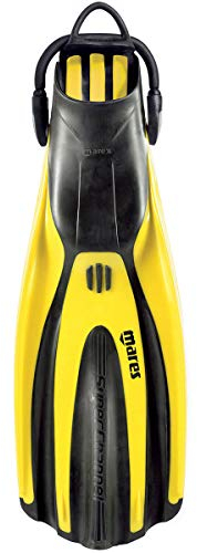 Mares 410012, Unisex-Flossen – Erwachsene, Reflexion gelb, 44/47