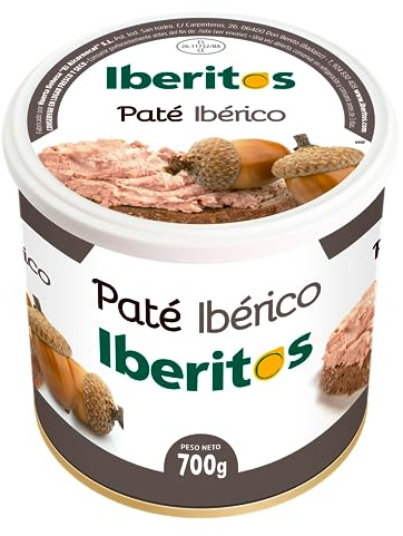 Pate Iberico 700g Frühstück Wurst Leberwurst Streichwust Iberico Schwein Würzig Cremig Herzhaft Pastete