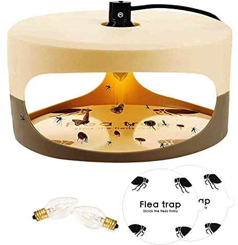 SOBW Tueur de mouches rond - Installation facile - Discs adhésifs - Meilleure lutte contre les nuisibles pour la maison