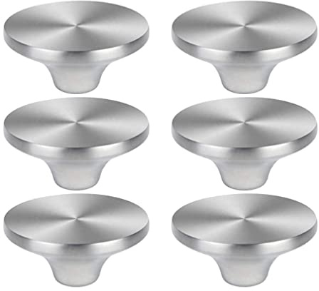 TOPBATHY Lot de 6 boutons universels de rechange pour couvercle de casserole, poêle, ustensiles de cuisine
