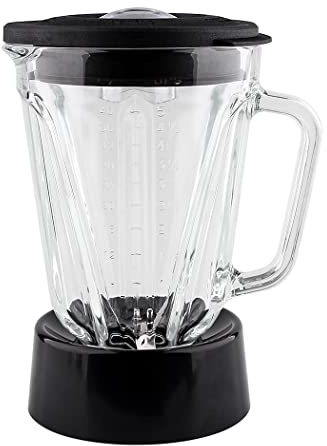 Joyparts Replacement Parts 5cups Glass jar with SPB-7CH-LR Collar Collar and blade,Compatible with Cuisinart Blender