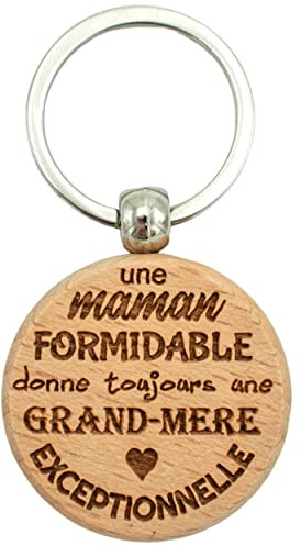 Ernestine - Porte-clés Papi exceptionnel - annonce grossesse et naissance - cadeau fête des grands-pères et fête des pères - porte clefs personnalisé - cadeau papy anniversaire - PARENT