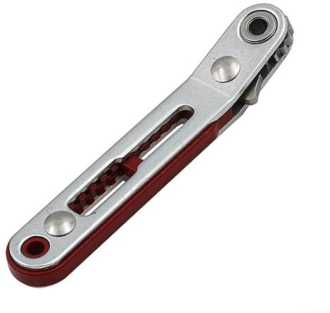 Lot de 2 mini clés à cliquet à tête plate, tournevis décalé à 90 degrés, outils à main