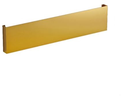 XUAJTIUO Hängender Wandakten-Organizer, Zeitschriftensammler, Dokumentenhalter, wandmontierter Zeitschriftenständer, Gold 150 * 5 * 20 cm Gold
