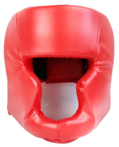 Caschetto per boxe, sparring, allenamento, regolabile, imbottito, per proteggere guance, fronte e orecchie