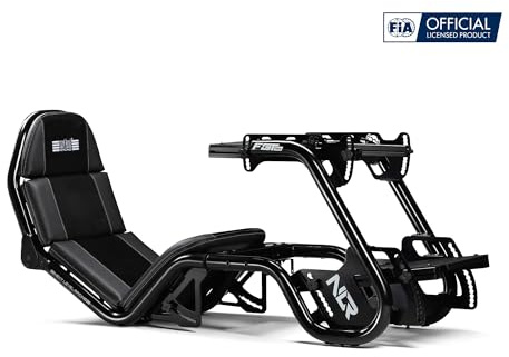Next Level Racing F-GT Pro Sim Racing Cockpit Black Edition | Formula GT Hybrid Positions | Direct Drive 25NM | FIA Licensed | Steel Frame