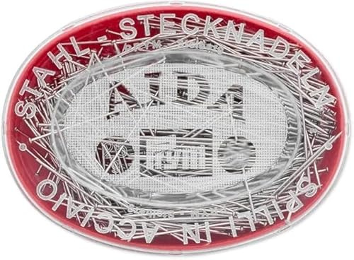 Hjälpnålar i härdat stål - 25 g förpackning (storlek 6, 7, 8) - för lätt, medium och tung, broderi, sömnad, skräddarsy och gör-det-själv - precision och hållbarhet (N.6 EF silver 0,60 x 30 mm)